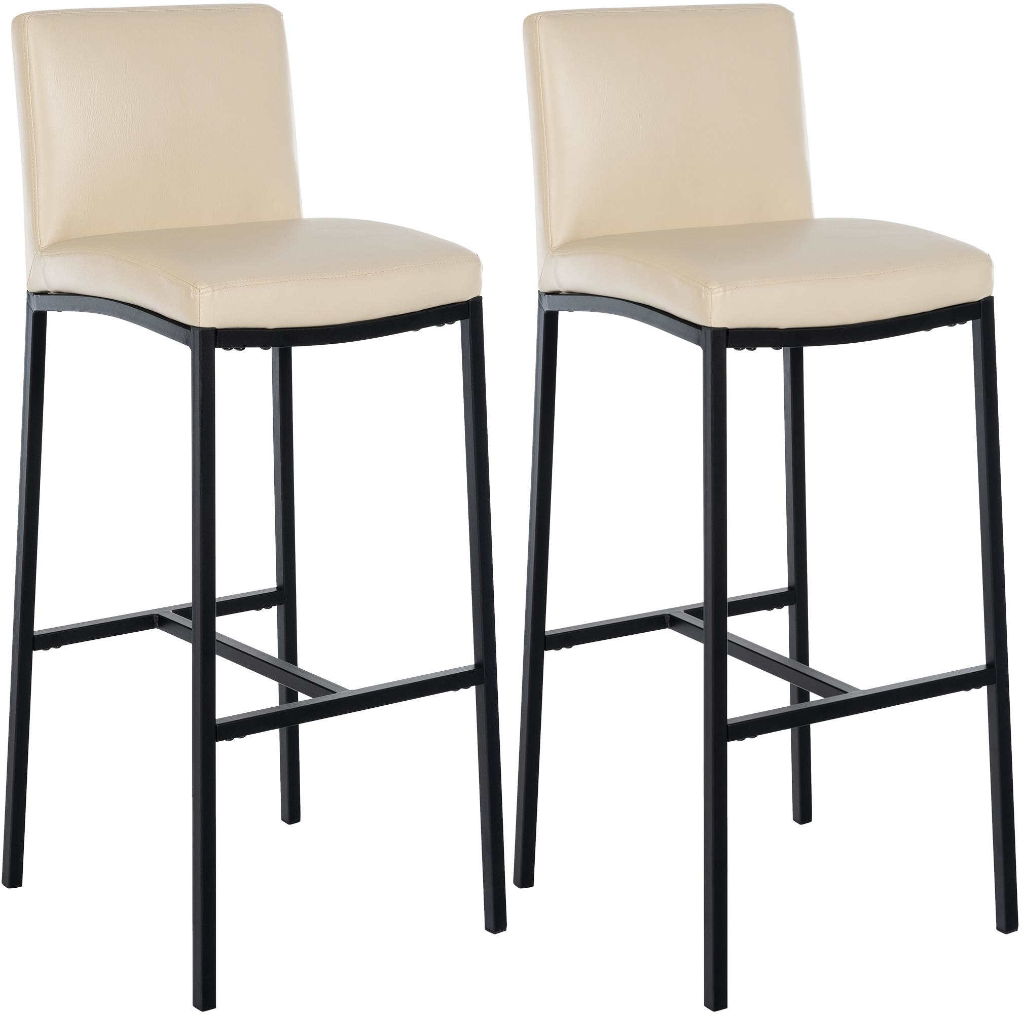 2er Set Barhocker Freeport Kunstleder B