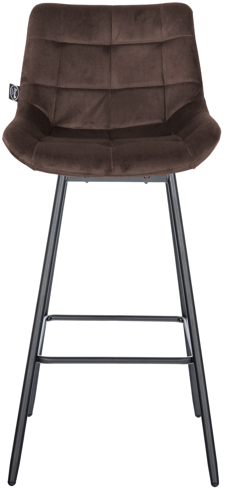 4er Set Barhocker Weston Schwenkbar Samt - Image 5