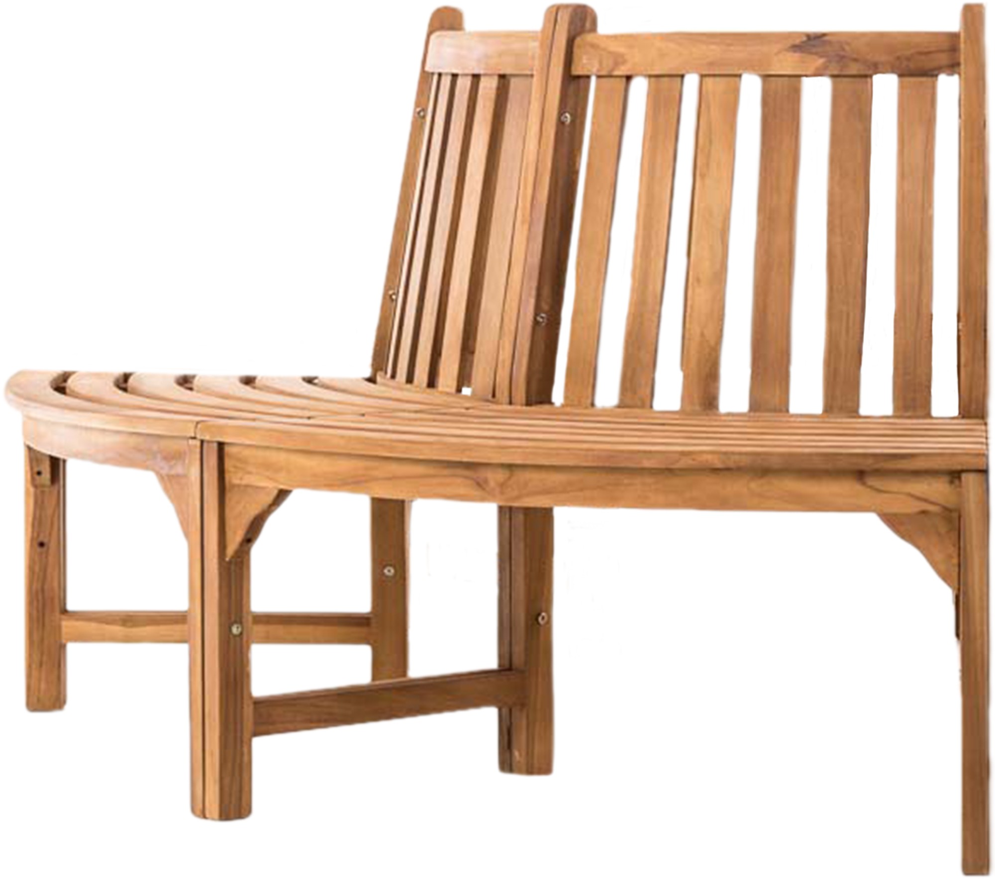 Baumbank Leming Halbrund 250 cm
