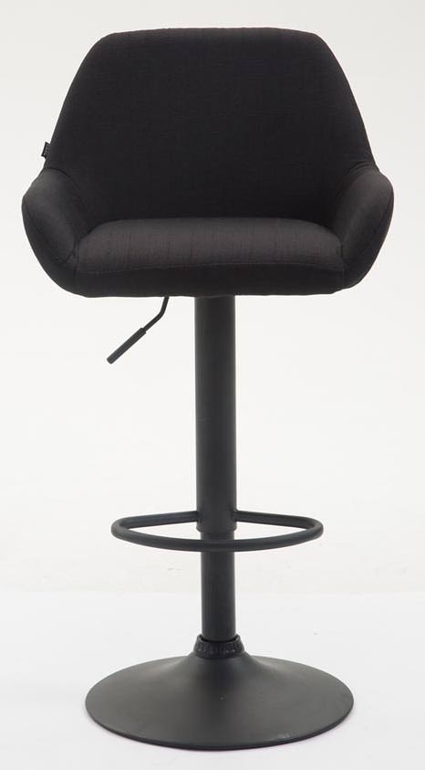 2er Set Barhocker Braga Stoff Schwarz - Image 3