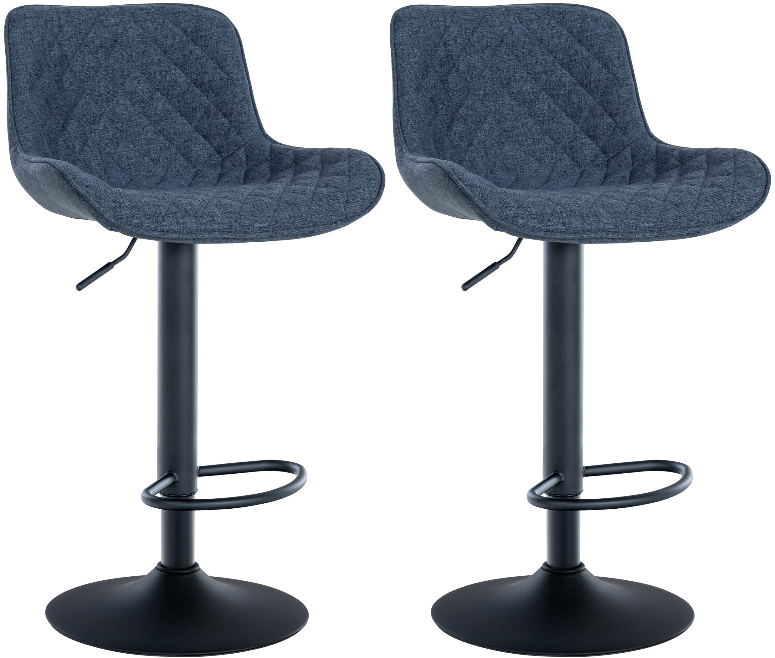 2er Set Barhocker Minosa Stoff