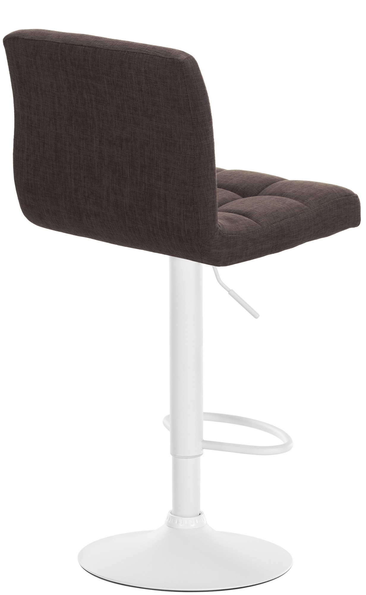 2er Set Barhocker Calma Stoff Weiß - Image 6