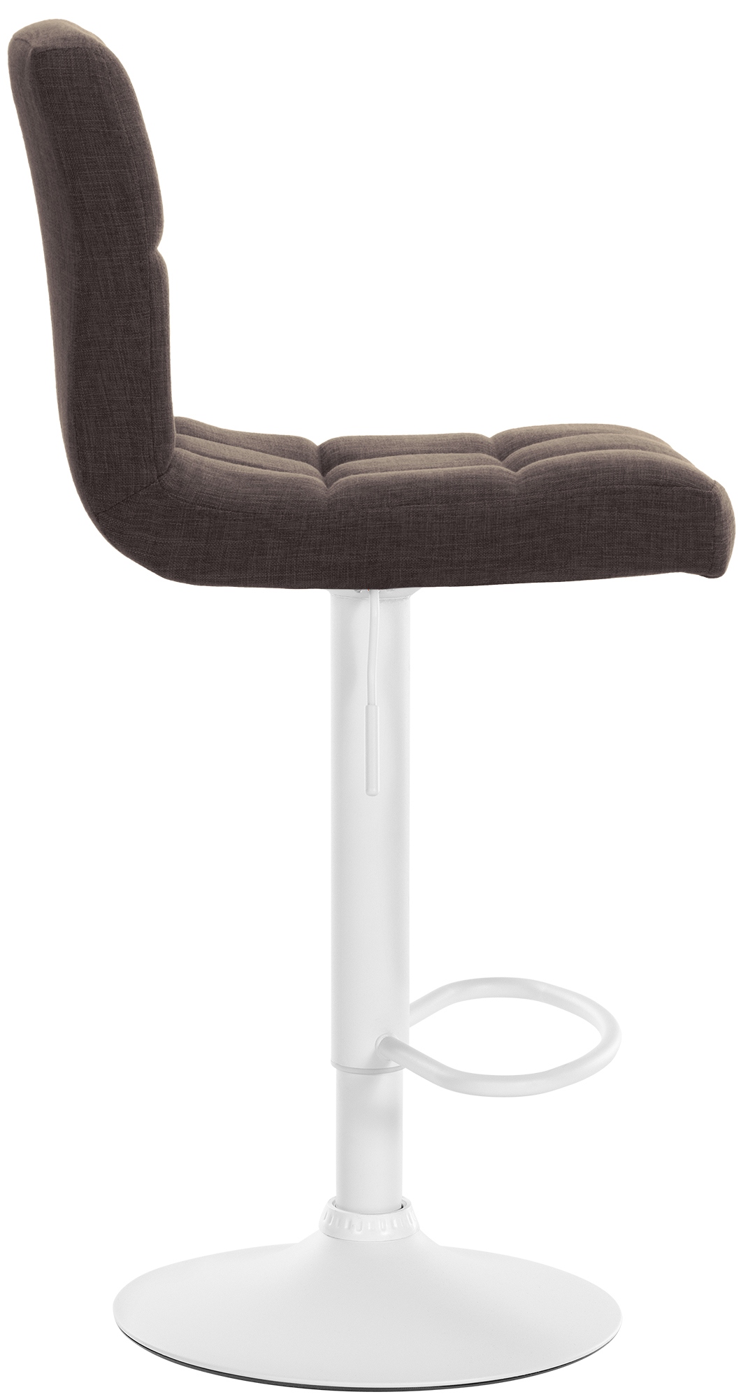 2er Set Barhocker Calma Stoff Weiß - Image 5