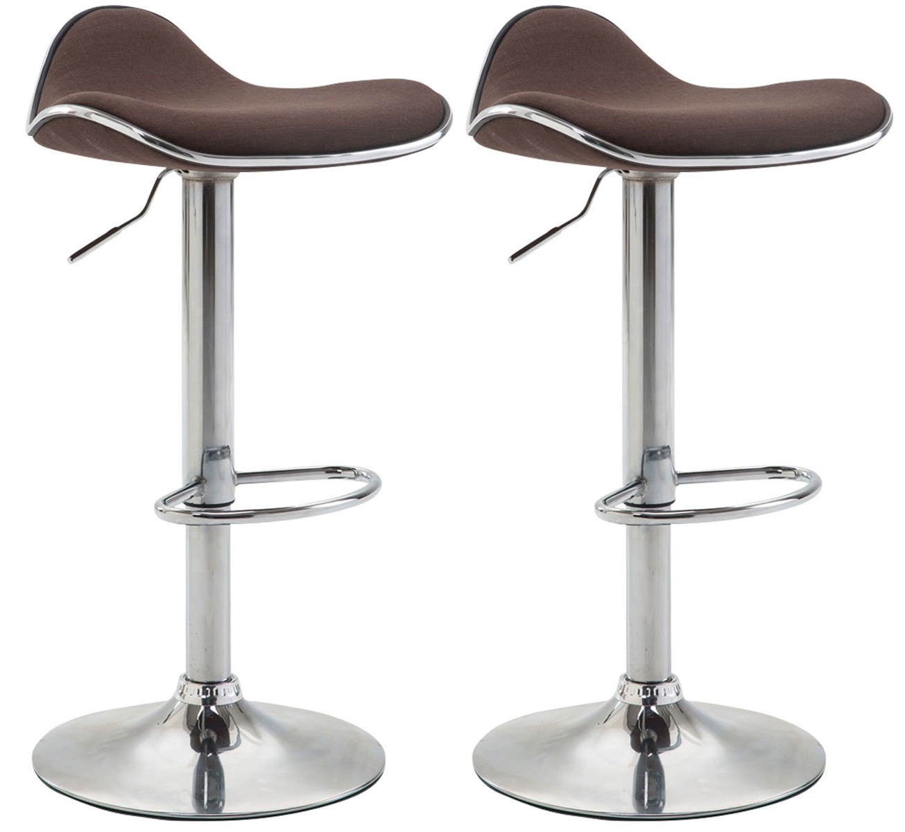 2er Set Barhocker Shanghai Stoff C