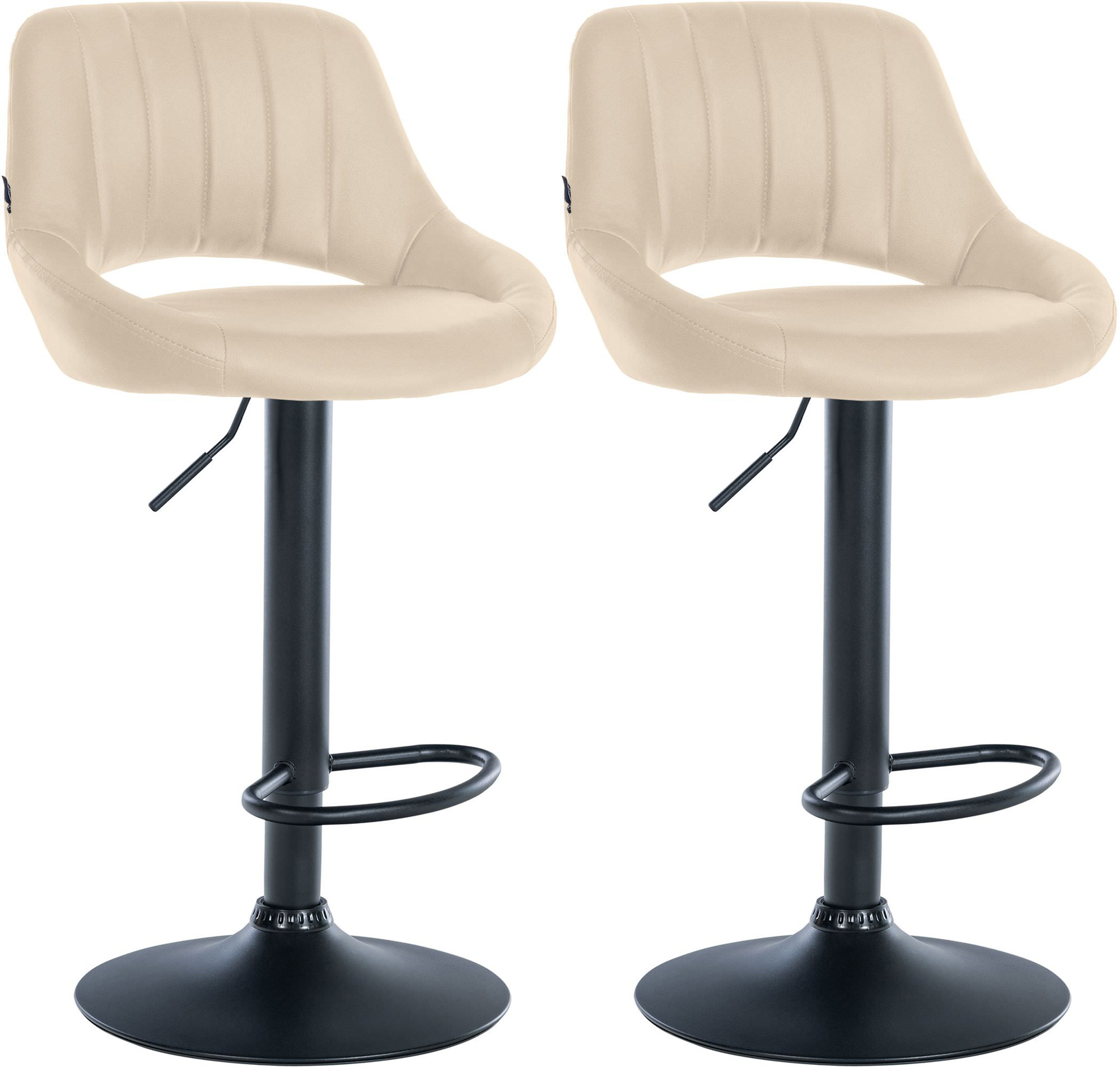 2er Set Barhocker Milet Kunstleder B