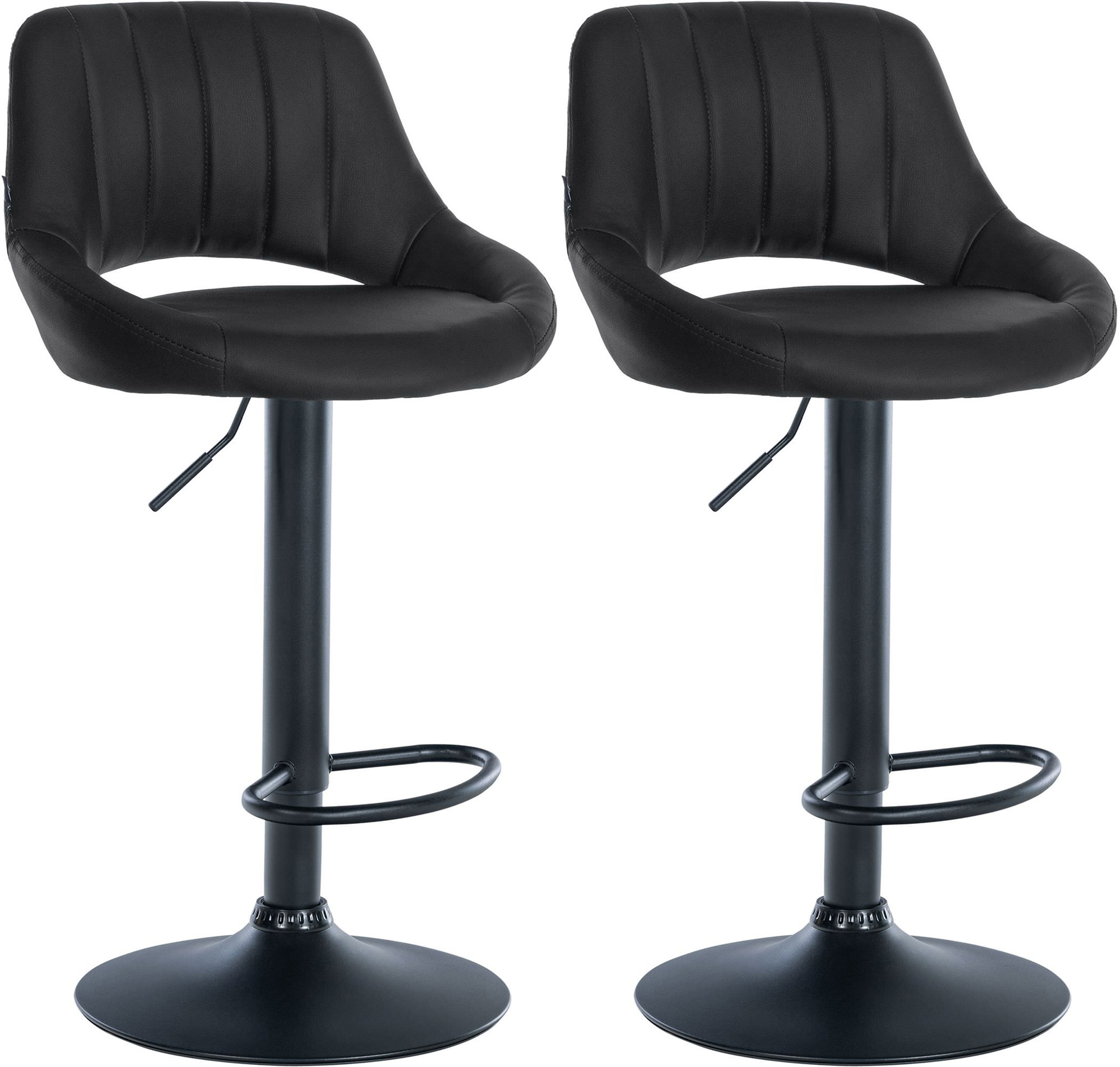 2er Set Barhocker Milet Kunstleder B