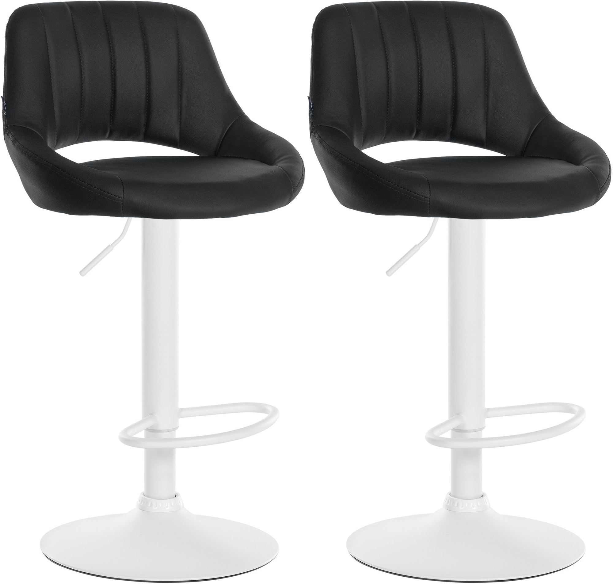 2er Set Barhocker Milet Kunstleder W