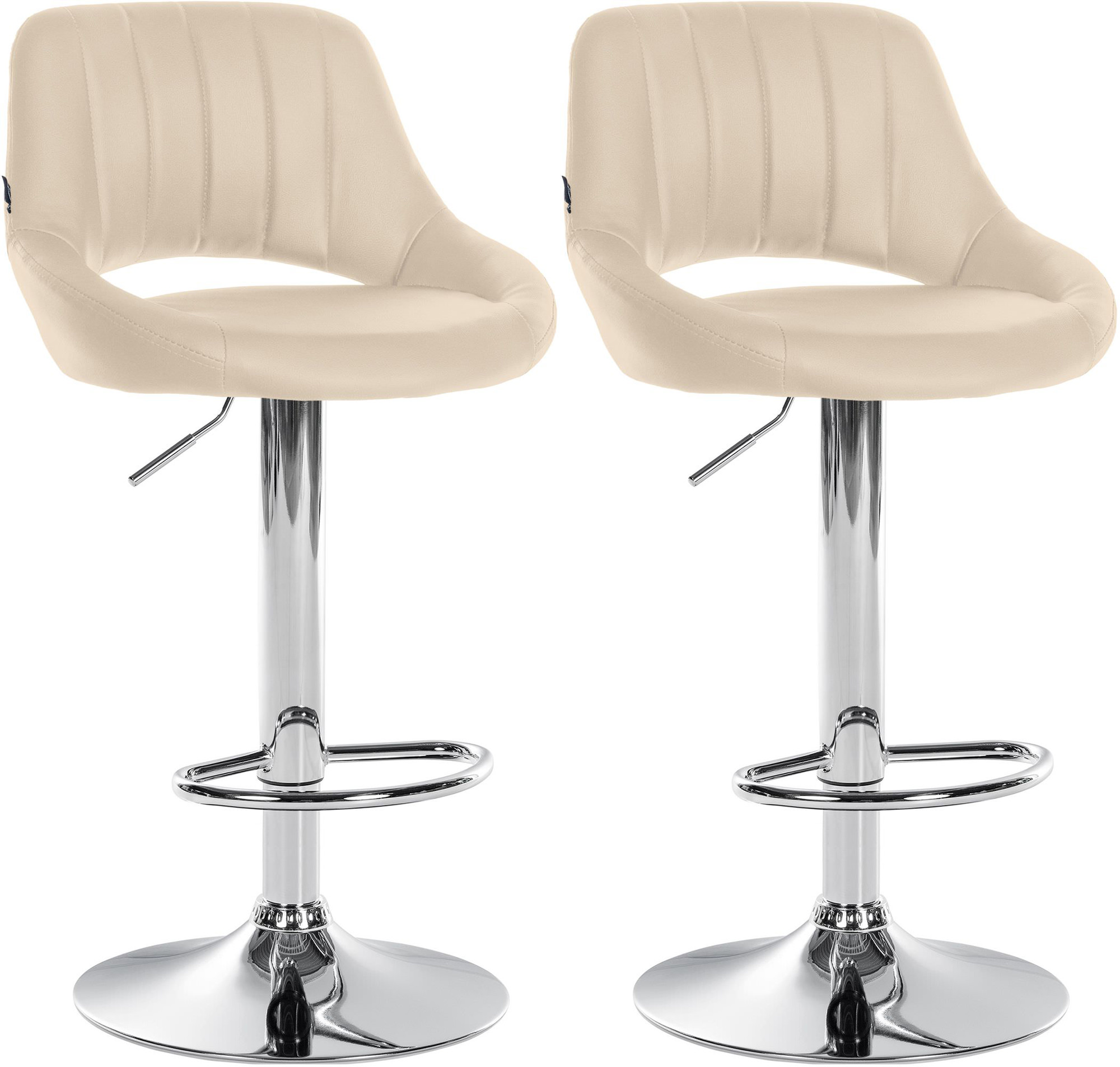 2er Set Barhocker Milet Kunstleder C