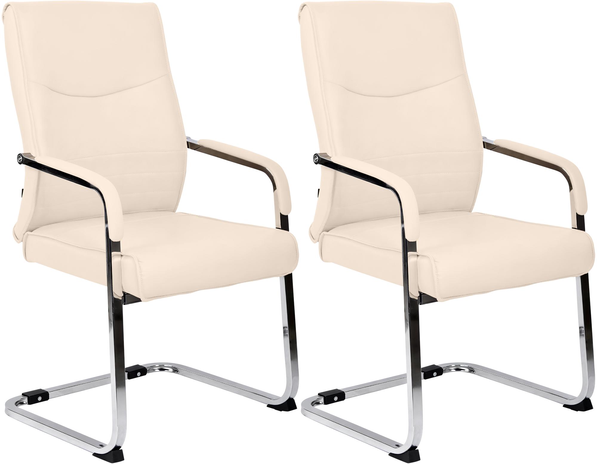2er Set Besucherstuhl Hobart