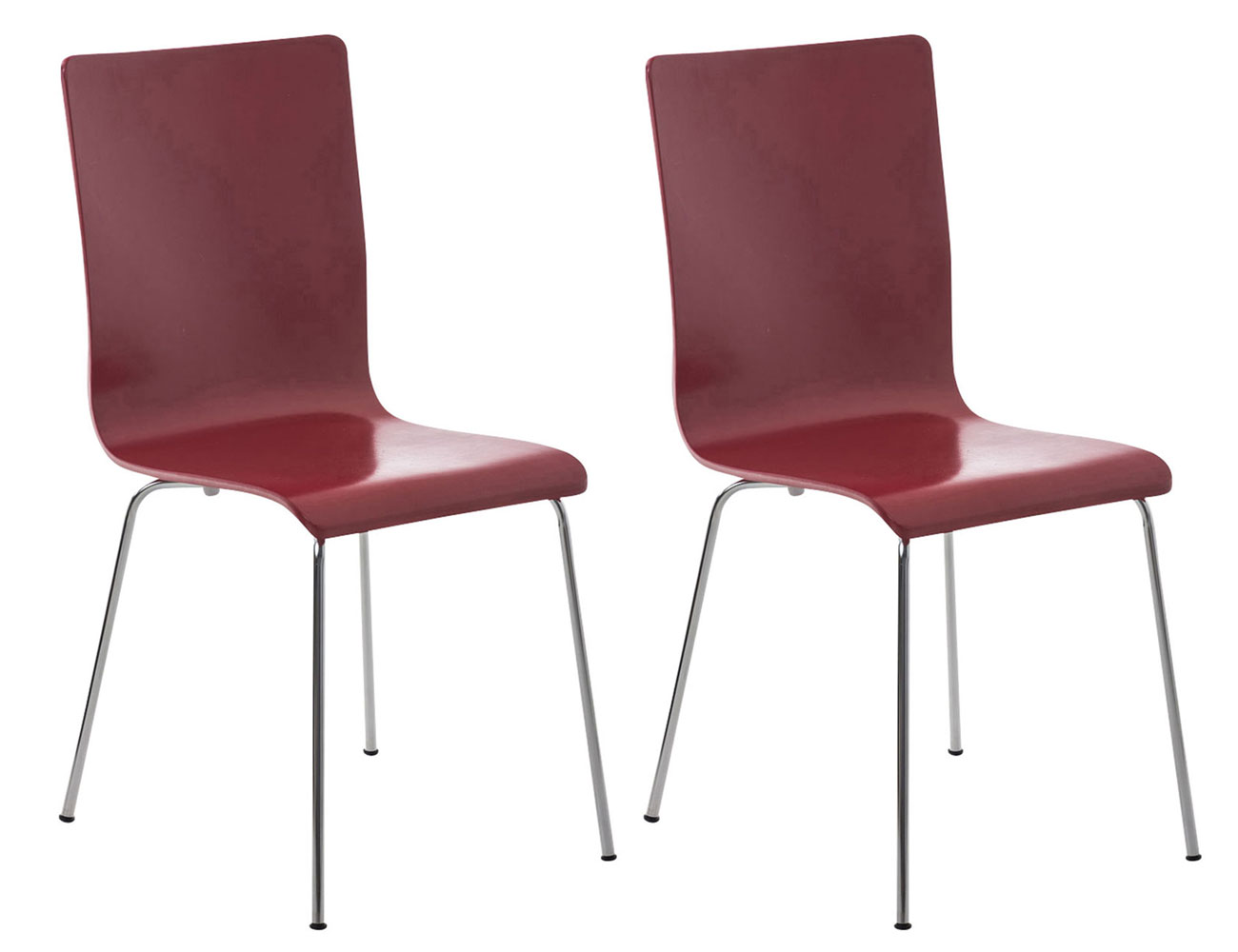 2er Set Besucherstuhl Pepe