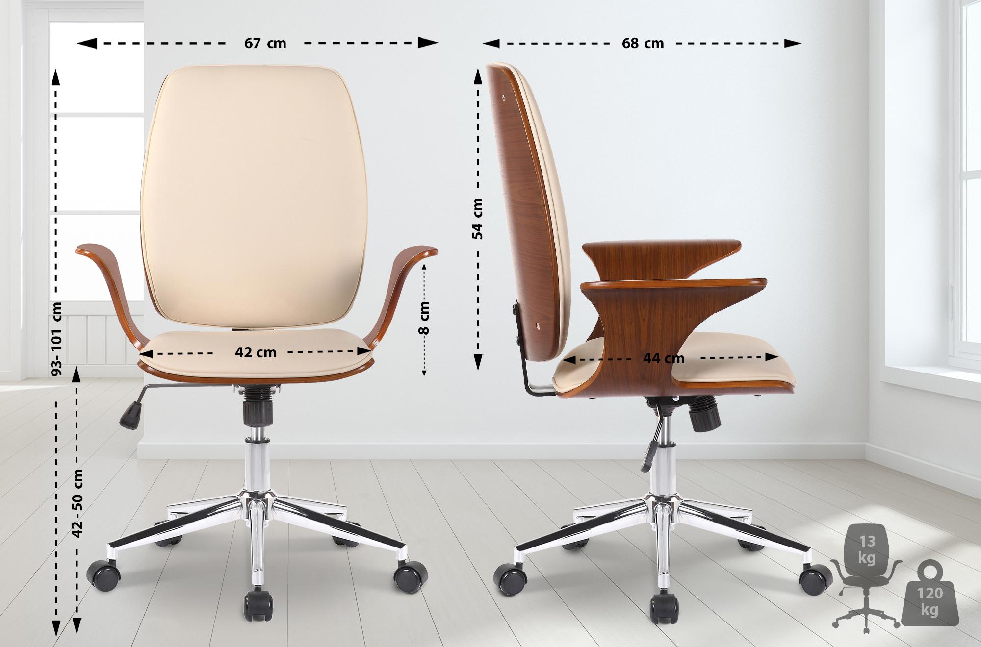 Bürostuhl Burbank Kunstleder