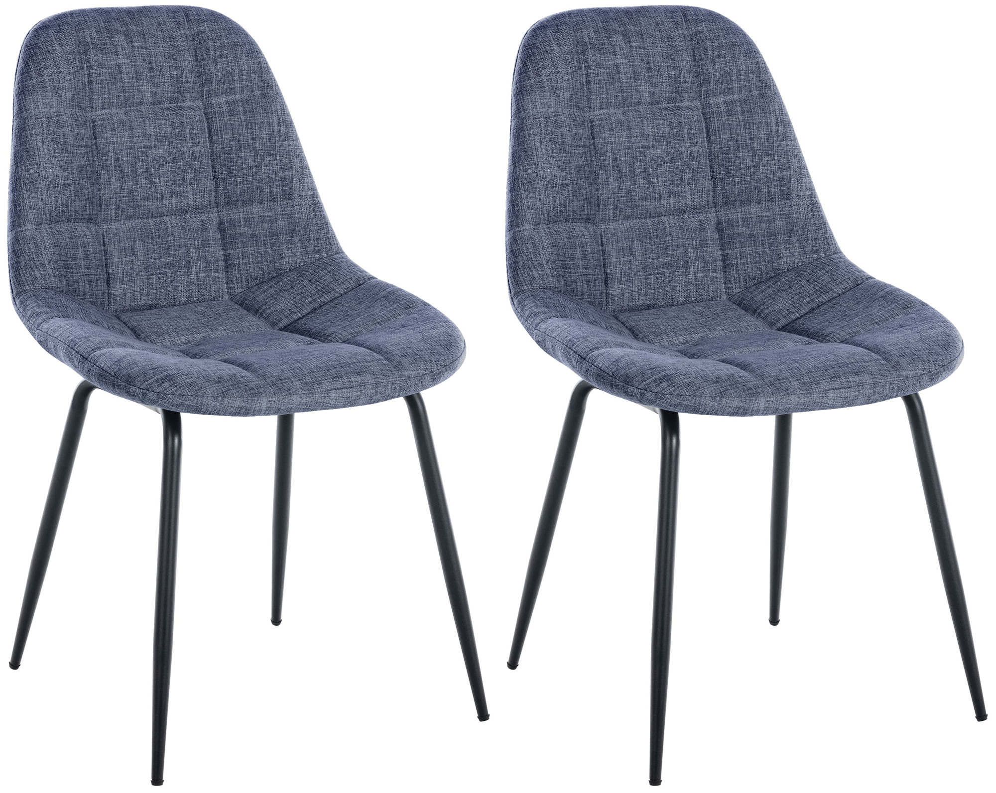 2er Set Stuhl Tom Stoff