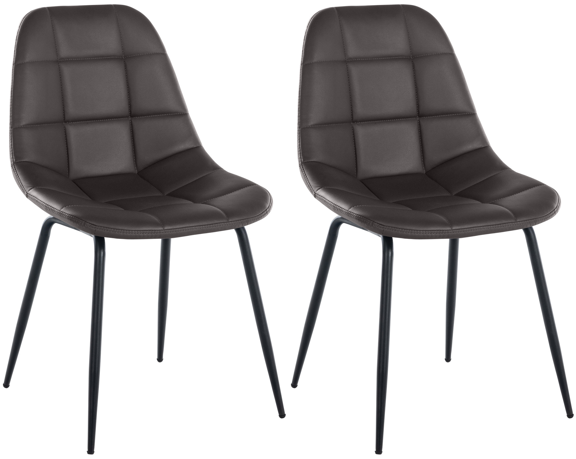 2er Set Stuhl Tom Kunstleder