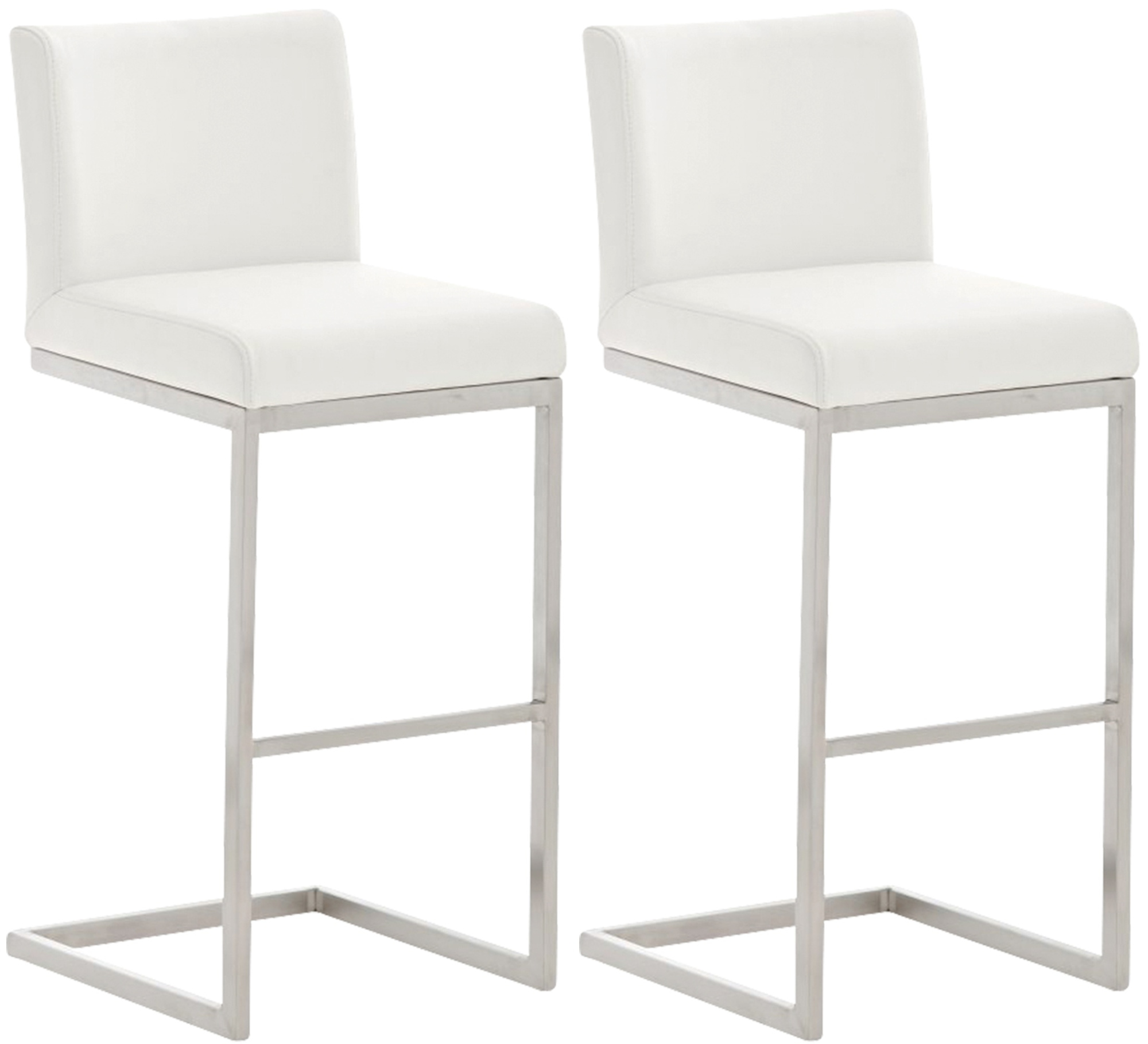2er Set Barhocker Paros Kunstleder