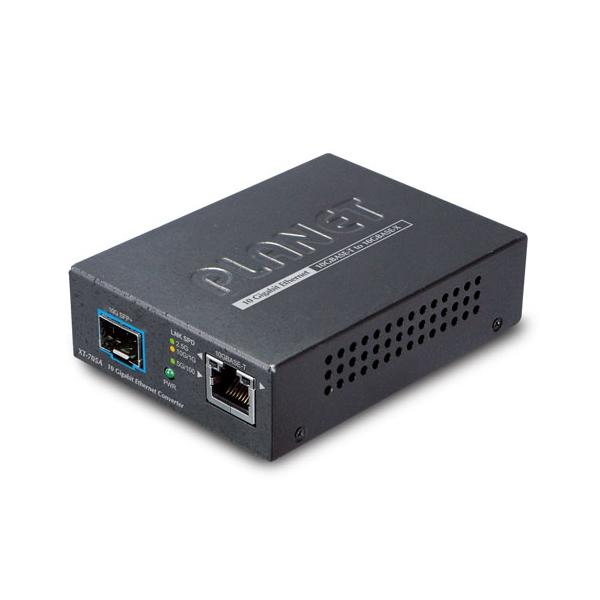 Planet XT-705a Convertitore Multimediale Di Rete 10000 Mbit/s Modalità Multipla, Modalità Singola (10g/5g/2.5g/1g/100m Copper - To 10gbasE-X Sfp+ Med