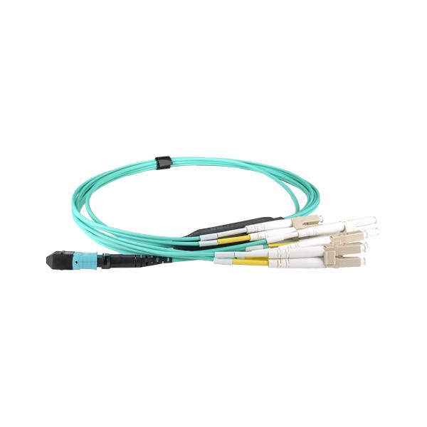 Cablenet Cnl 5m Om4 B12 Mtp Lc4 Dx Bko Aq M-B Cavo Infiniband E In Fibra Ottica Mpo 4x Lc Lc Colore Acqua (cnl 5m Om4 B12 Mtp Lc4 Dx Bko Aq M-b)
