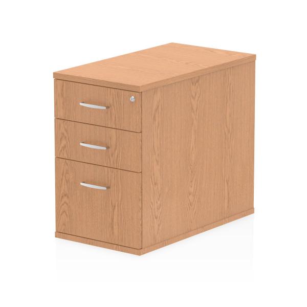 Dynamic I000779 Cassettiera Ufficio Quercia (dynamic Impulse 800mm Deep Desk High Pedestal Oak I000779 Dd)