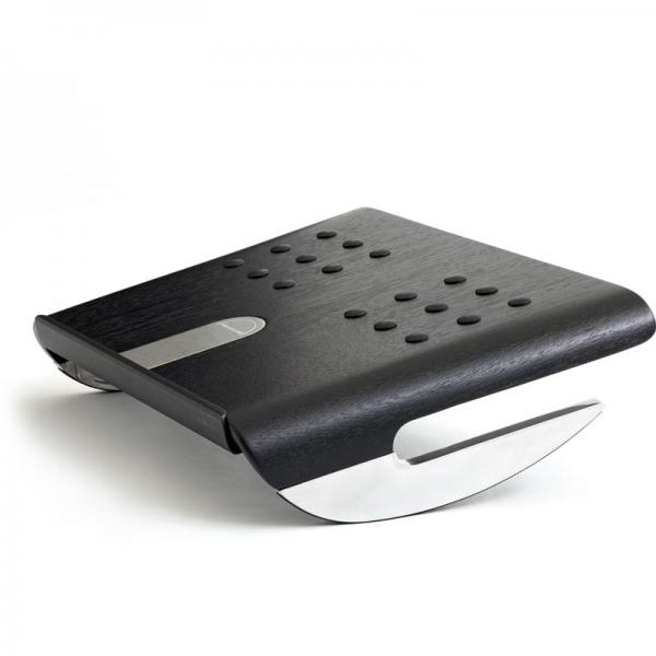 Humanscale Fr500k Poggiapiede Da Scrivania Nero, Argento (humanscale Fr500k Foot Rest Black, Silver)