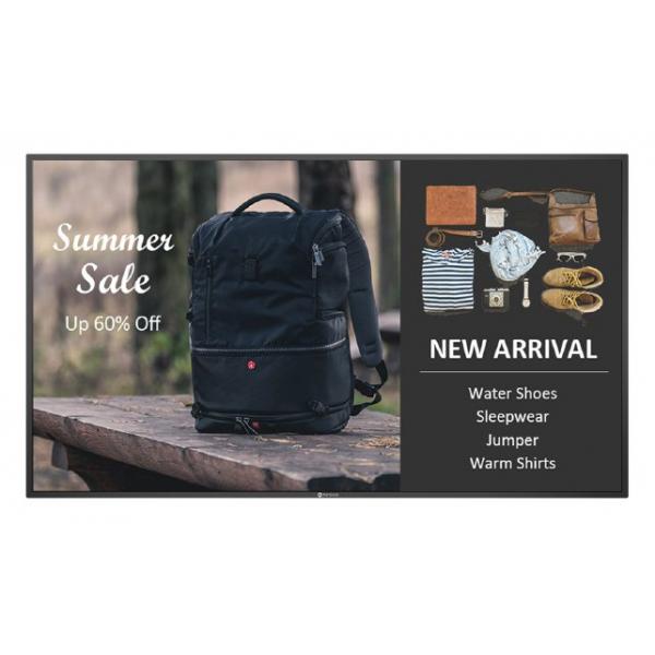 Ag Neovo QM-6502 Pannello Piatto Per Segnaletica Digitale 163,8 Cm [64.5] Lcd 400 Cd/m² 4k Ultra Hd Nero (qM-6502 65in 3840 X 2160 - 350cd D-Sub Hdmi