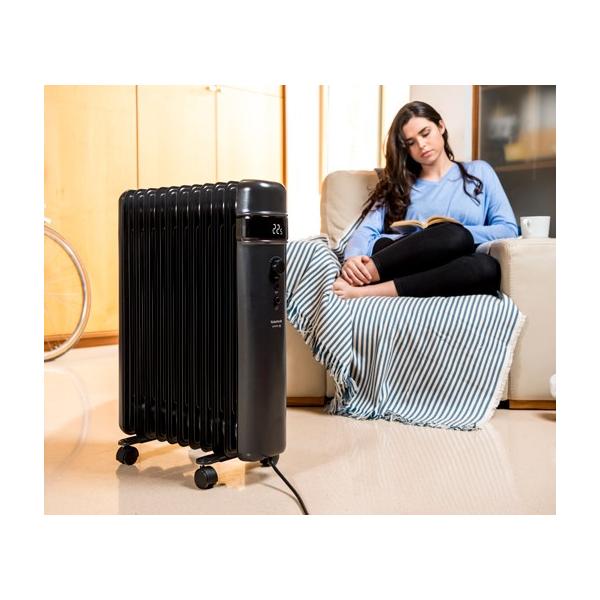 Taurus Agadir 2500 Interno Nero 2000 W Riscaldatore Ambiente Elettrico A Olio (taurus Alpatec Agadir 2000 - Olie Radi) - Image 3