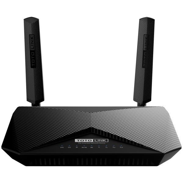 Totolink Lr1200 Router Wifi Ac1200 Dual Band Router Wireless Fast Ethernet DuaL-Band [2.4 Ghz/5 Ghz] 4g Nero (totolink Lr1200 - Tr?dl?s Router - Des)