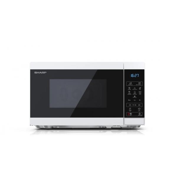 Sharp YC-Ms02E-W Forno A Microonde Nero, Bianco Solo Microonde Superficie Piana 20 L 800 W (sharp YC-Ms02E-W - Mikrob?lgeovn - Fri)