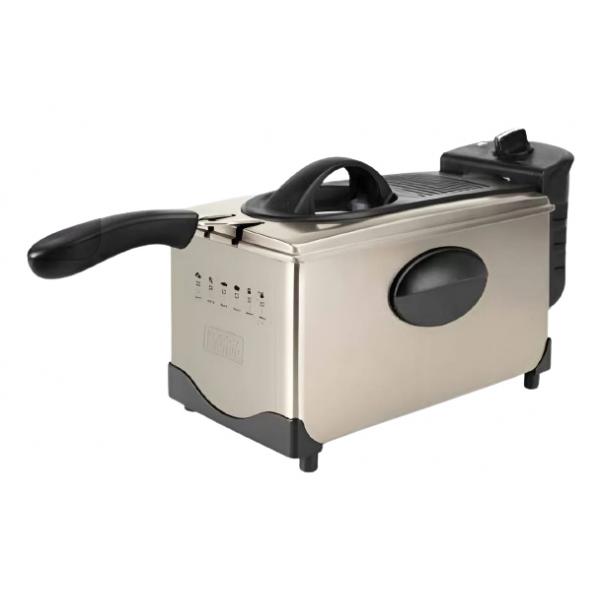 Black+decker Deep Fryer 3l Brushed