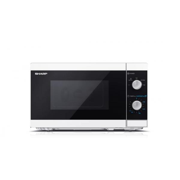 Sharp YC-Ms01E-W Forno A Microonde Nero, Bianco Solo Microonde Superficie Piana 20 L 800 W (sharp YC-Ms01E-W - Mikrob?lgeovn - Fri)
