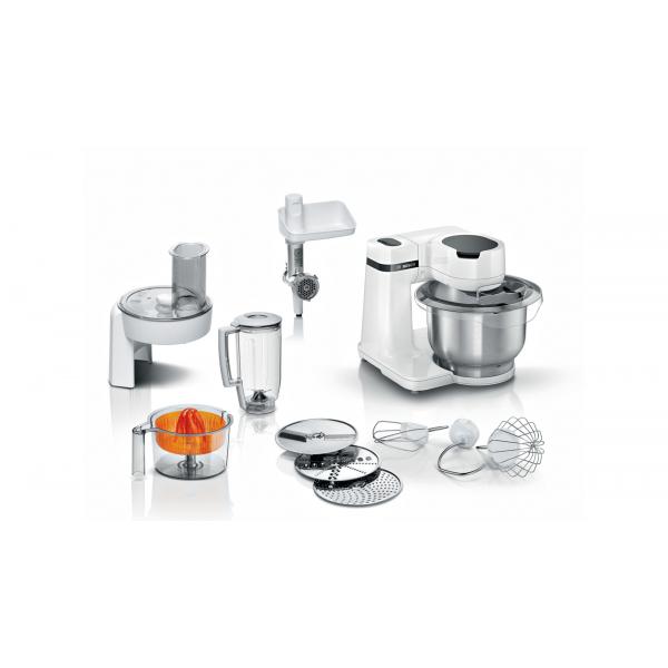 Bosch Serie 2 Mums2ew40 Robot Da Cucina 700 W 3,8 L Bianco (bosch Mum Serie 2 Mums2ew40 - K?kkenma)