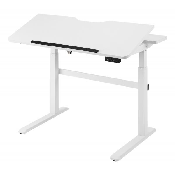 Deltaco DelO-0100 Piano Di Scrivania Per Computer Forma Rettangolare Bianco (deltaco Office Premium - Sidde/st?-Skr)