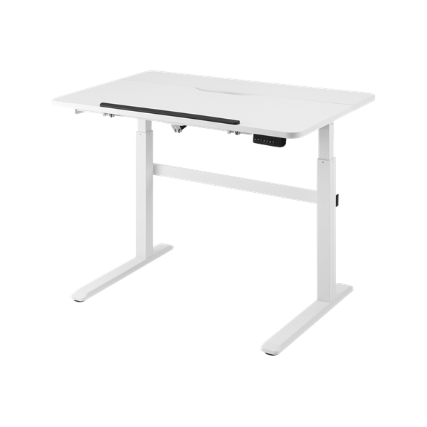 Deltaco DelO-0100 Piano Di Scrivania Per Computer Forma Rettangolare Bianco (deltaco Office Premium - Sidde/st?-Skr) - Image 4