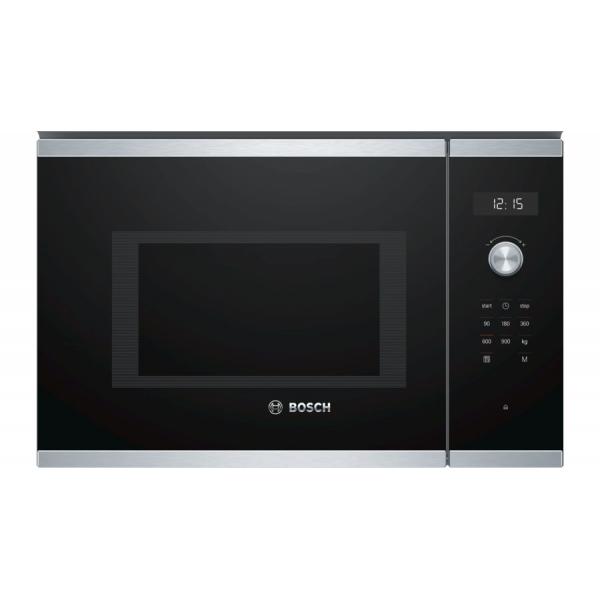 Bosch Serie 6 Bfl554ms0 Forno A Microonde Nero, Acciaio Inox Solo Microonde Da Incasso 25 L 900 W (bosch Serie § 6 Bfl554ms0 - Mikrob?lge)