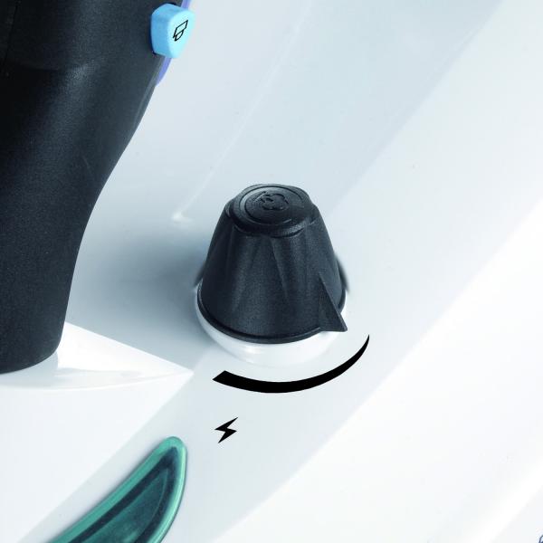 Ariete 4146 Xvapor Deluxe - Pulitore A Vapore Mobile, 5 Bar, Vano Portaccessori Integrato, Autonomia Fino A 55', Cavo 6 M, 1500w, Bianco (ariete 4146 - Image 4