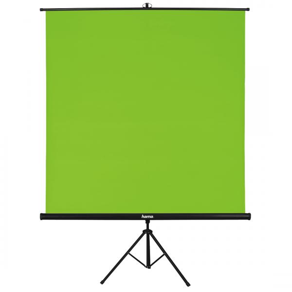 Hama 00021571 Schermo Da Sfondo Verde Tessuto (hama Green Screen Hintergrund Mit Stat)
