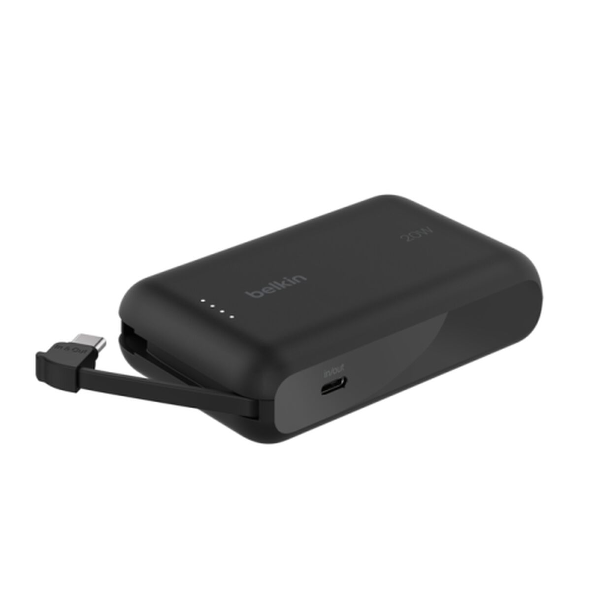 Cavo Usb A Lightning Belkin Bpb021hqbk Nero 10000 Mah