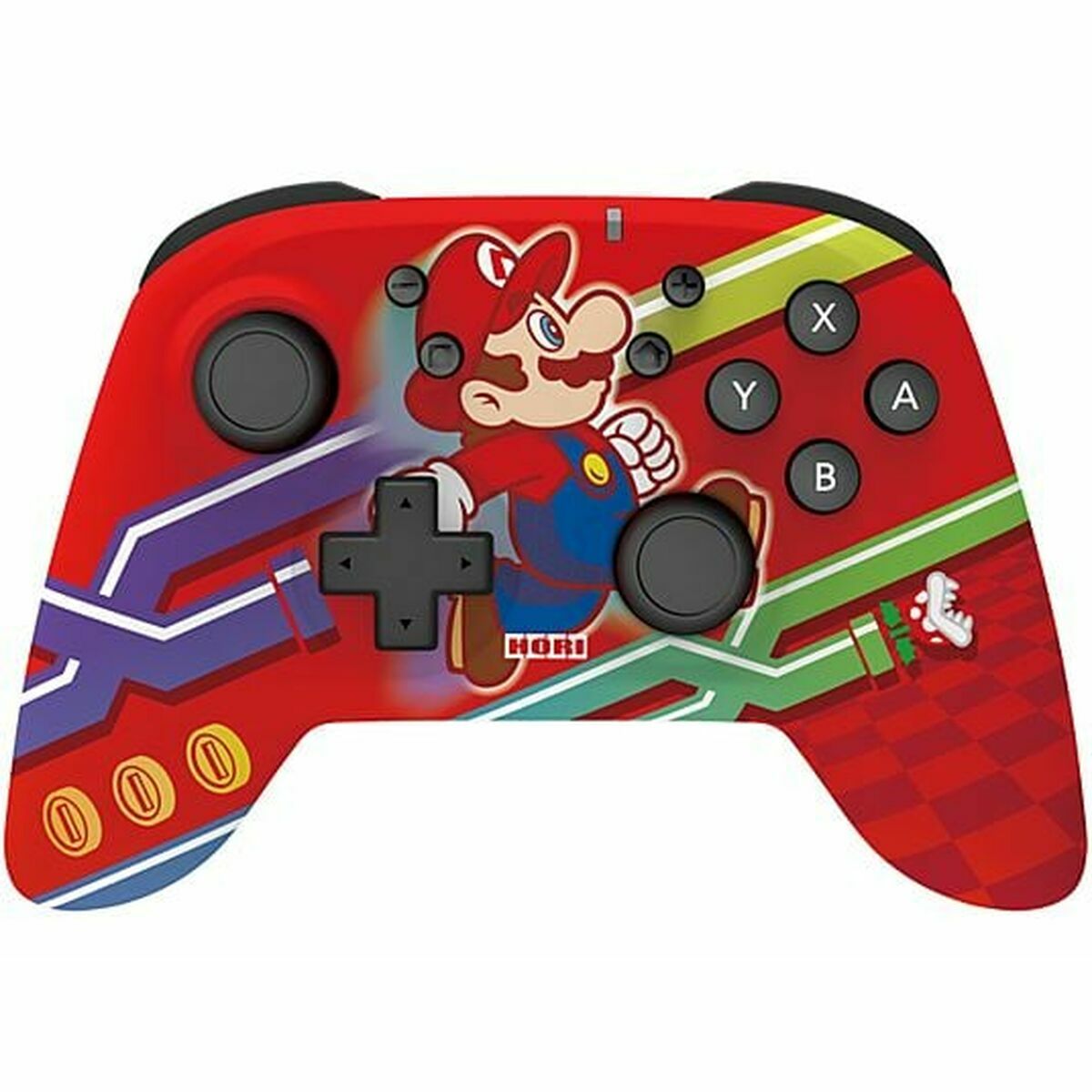 Controller Gaming Hori Mario Iml Rosso Nintendo Switch Bluetooth Bluetooth 5.0