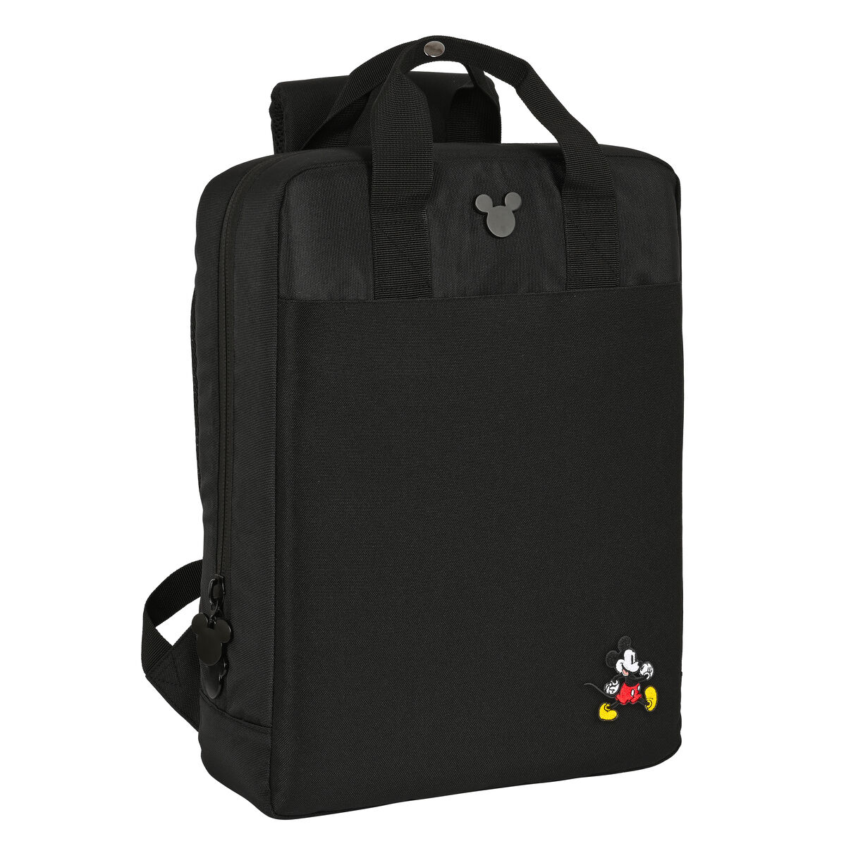 Zaino Per Portatile Mickey Mouse Clubhouse Nero 29 X 39 X 11 cm
