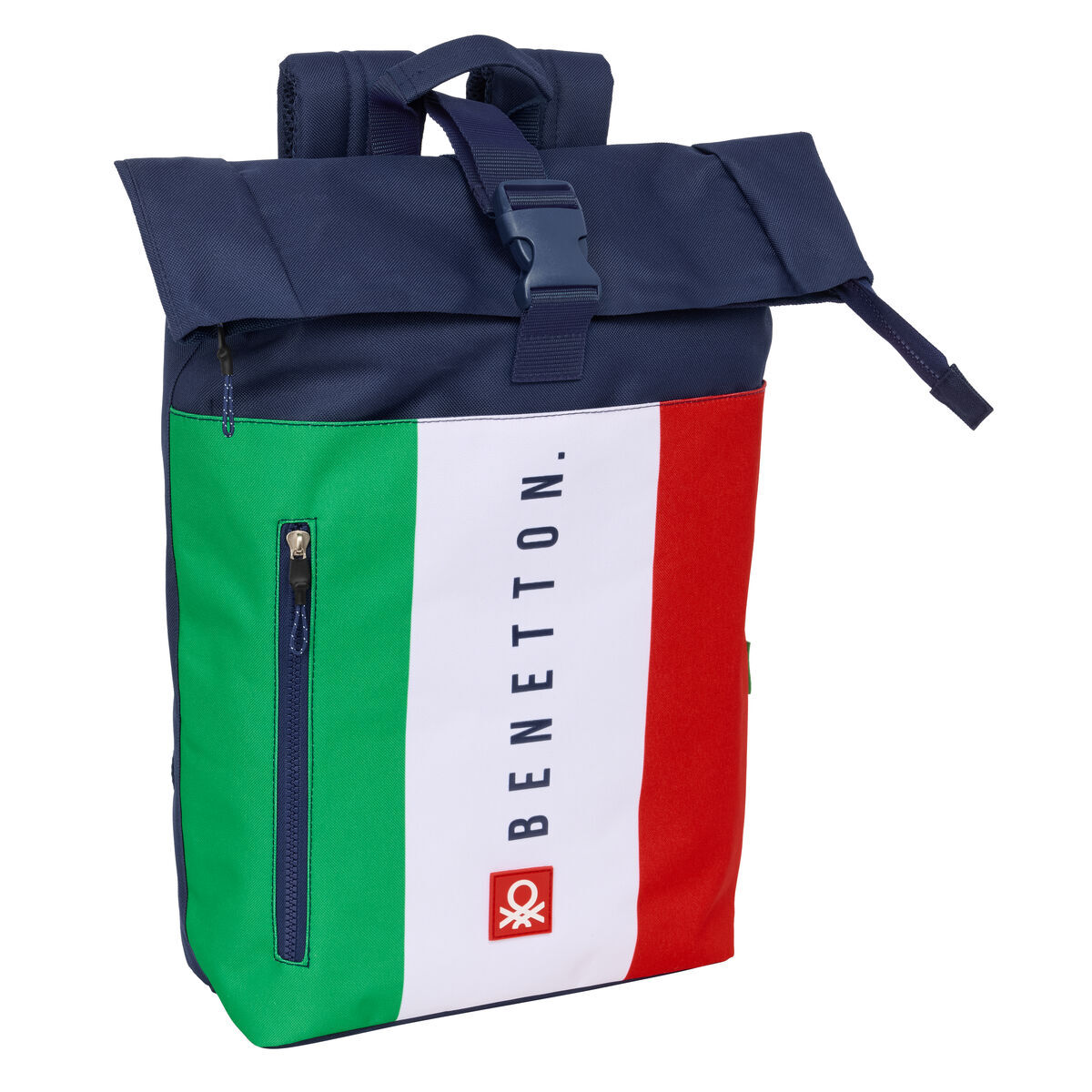 Zaino Per Portatile Benetton Flag Blu Marino 28 X 42 X 13 cm