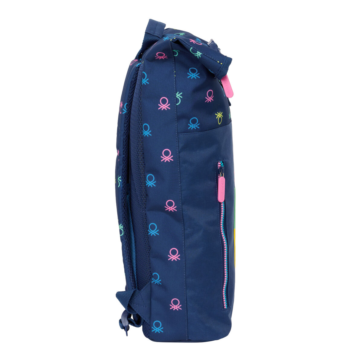 Zaino Per Portatile Benetton Cool Blu Marino 28 X 42 X 13 cm - Image 4