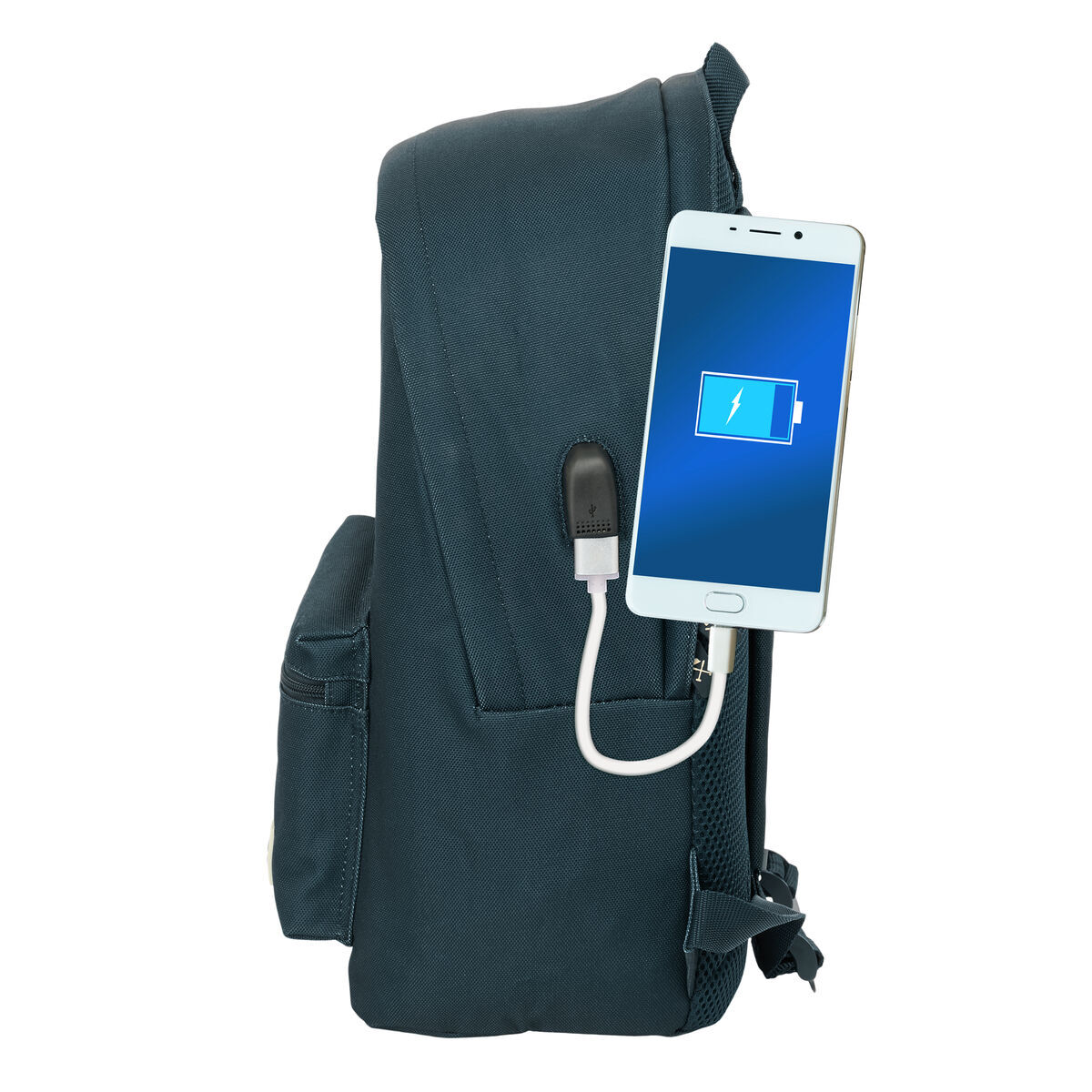 Zaino Per Portatile Harper & Neyer Blu Marino 31 X 44 X 18 cm - Image 5