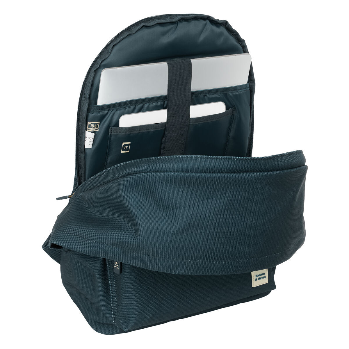 Zaino Per Portatile Harper & Neyer Blu Marino 31 X 44 X 18 cm - Image 4