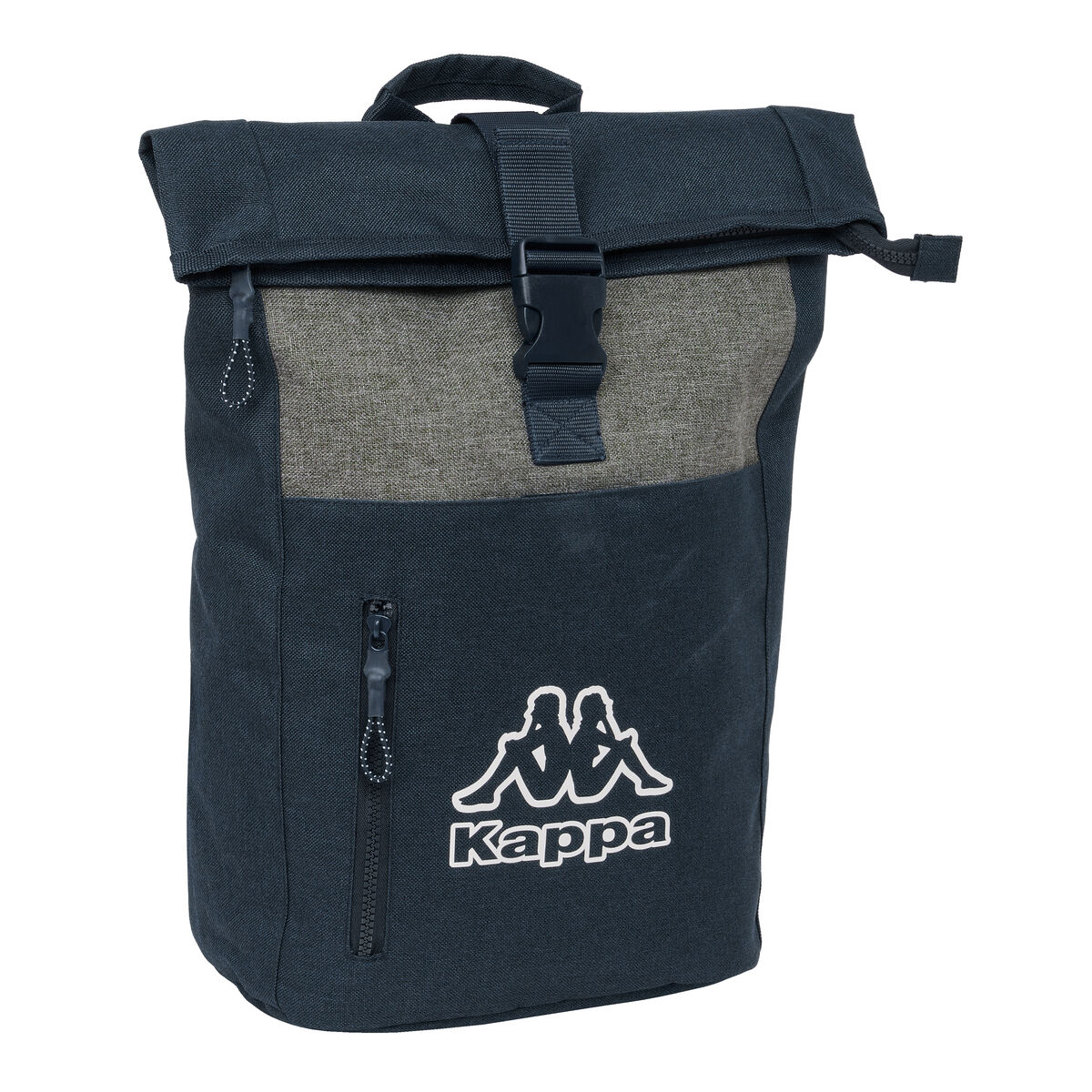 Zaino Per Portatile Kappa Dark Navy Grigio Blu Marino 28 X 42 X 13 cm