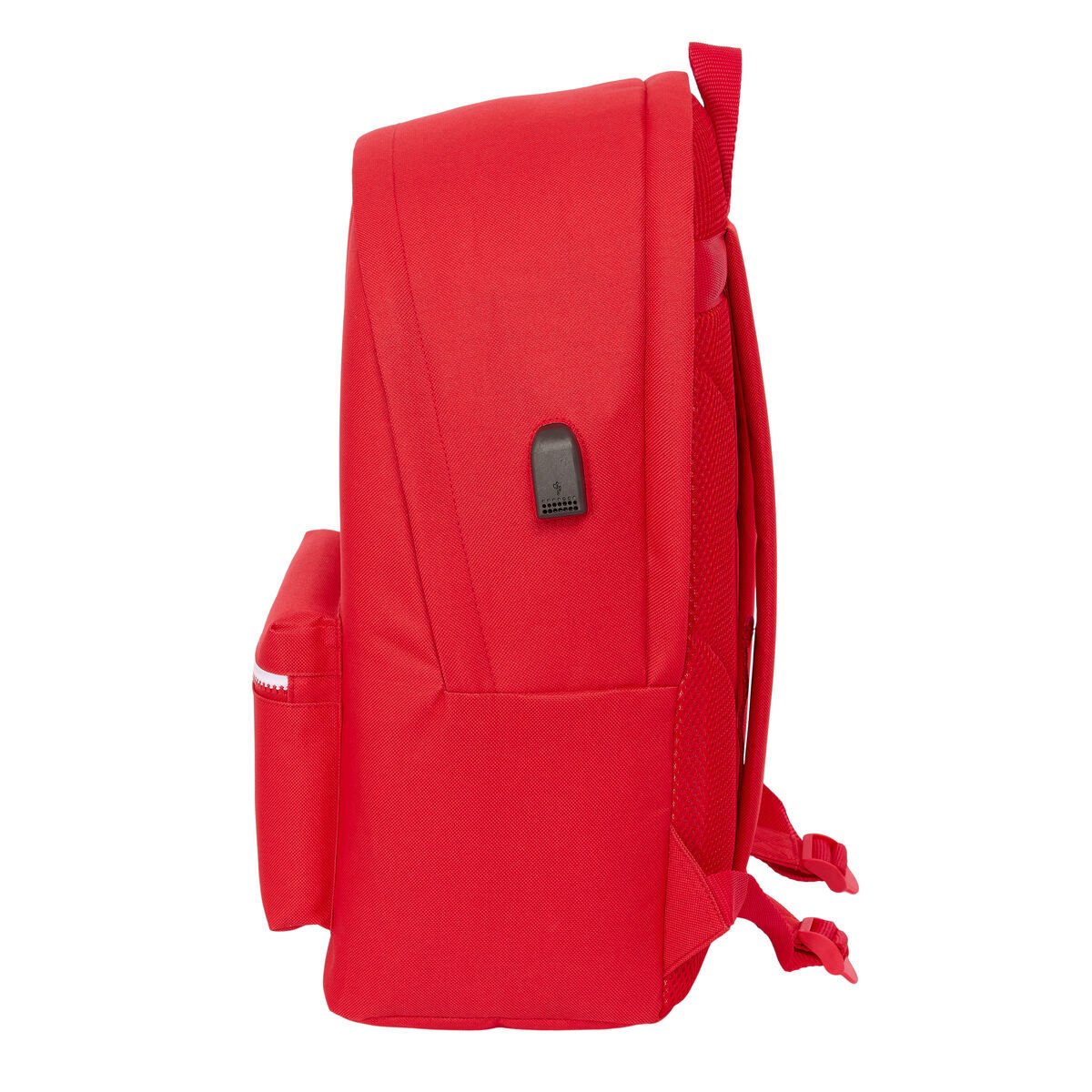 Zaino Per Pc Portatile E Tablet Con Uscita Usb Sevilla Fútbol Club Rosso 31 X 44 X 18 cm - Image 4
