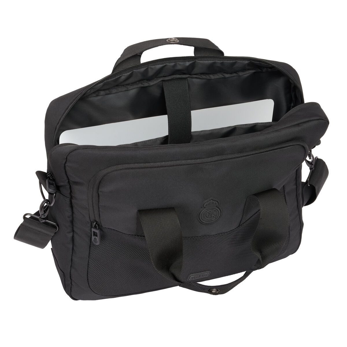 Valigetta Per Portatile Real Madrid C.f. Premium Nero 40 X 33 X 9 cm - Image 5