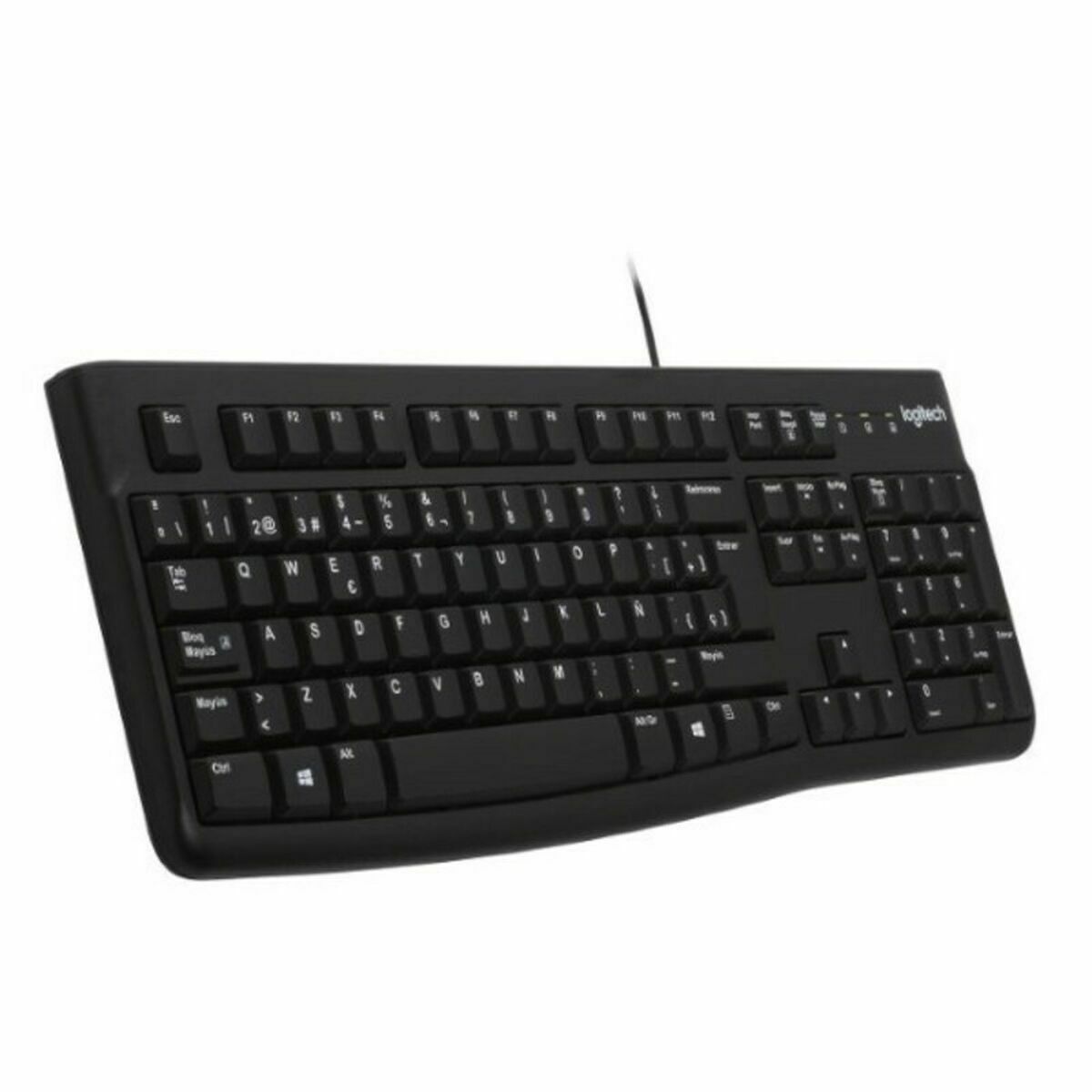 Tastiera Logitech 920-002518 Nero Qwerty In Spagnolo Qwerty
