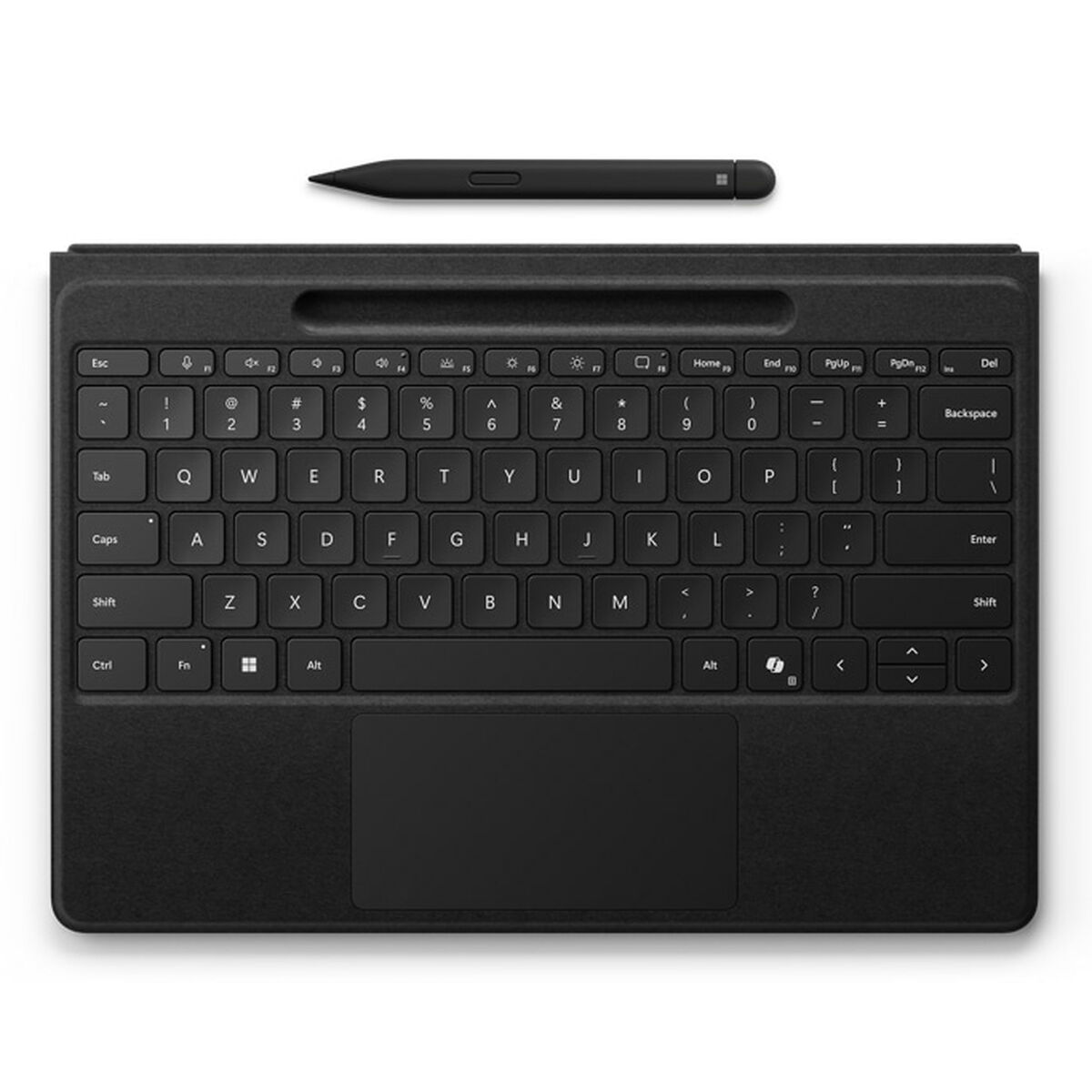 Tastiera Microsoft Y8U-00013 Nero Qwerty In Spagnolo
