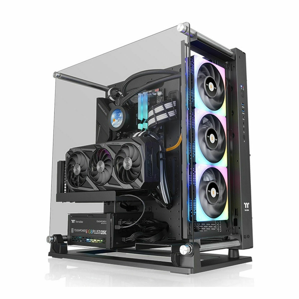 Case Computer Desktop Atx Thermaltake Core P3 Tg Pro Nero Atx