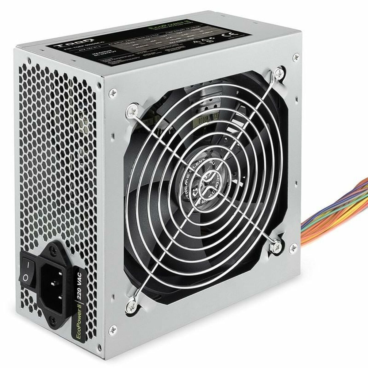 Fonte Di Alimentazione Tooq Fonte Ecopower Ii Atx 500 W Rohs ce