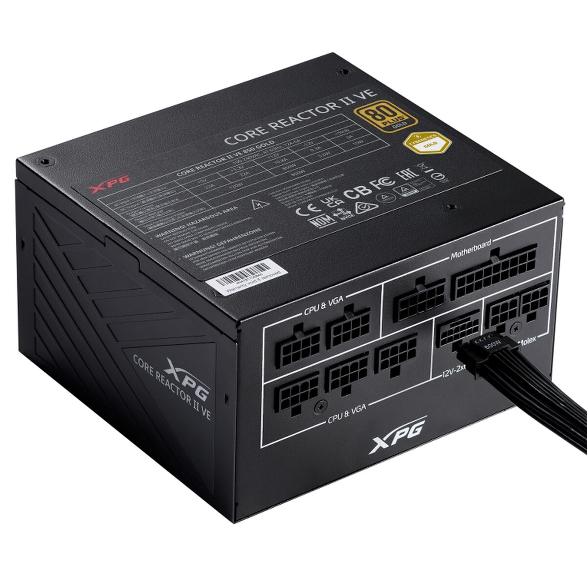 Fonte Di Alimentazione Xpg 75261413 650 W 80 Plus Gold
