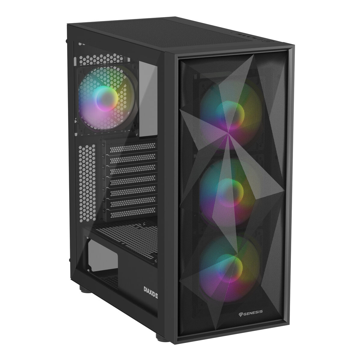 Case Computer Desktop Atx Genesis NpC-2172 Nero